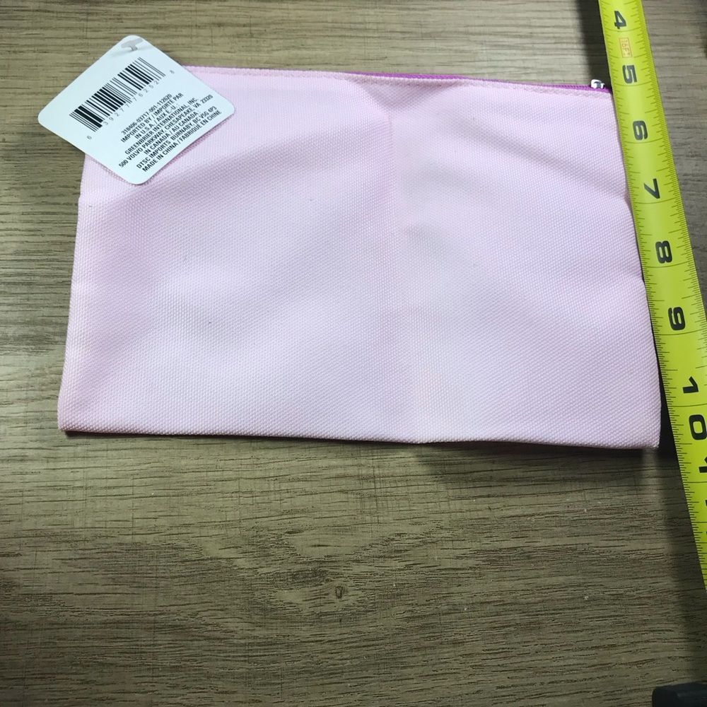 Pink Sloth Rainbow Makeup bag Pouch - Good Vibes - Picture 3 of 5